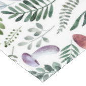 コージーウォーターカラーマッシュルームパターン   テーブルクロス (アングル)