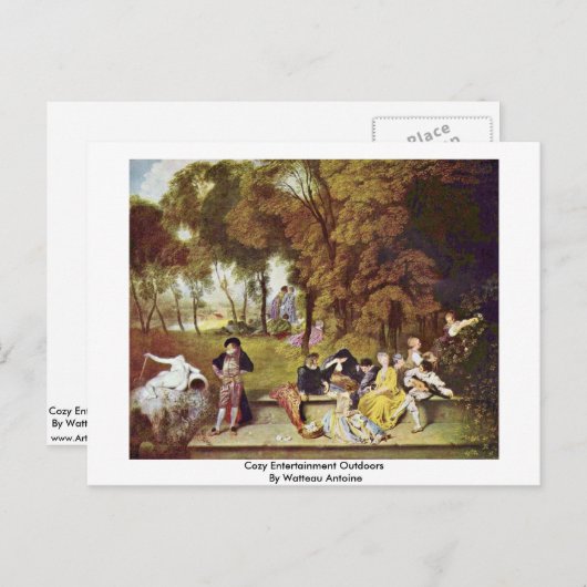 コージーエンターテイメントアウトドアバイワトーアントワーヌ ポストカード (正面/裏面)