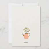 コージーオータムエッセンシャルサンクスギビングディナー招待状 シーズンカード (裏面)