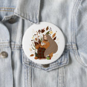 コージーオータムガール 缶バッジ (インサイチュ)