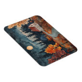 コージーオータムナイトコテージ | 水彩秋デコール マグネット (右側)