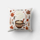 コージーオータムパンプキンスパイス&紅葉ビベス クッション (裏面)