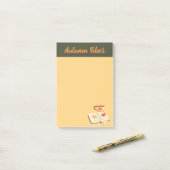 コージーオータムビーズポストイットノート ポストイット (デスク上)