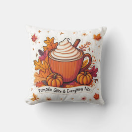 コージーオータムホームデコーパンプキンスパイス クッション