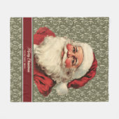 コージーオールドサンファッションドタブランケット フリースブランケット (正面(横))