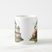 コージーカタツムイルシェルコテージ コーヒーマグカップ (中央)