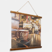 コージーカフェモーメント 吊り下げ型タペストリー (傾斜あり)