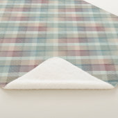 コージーカラフルタータンチェックシェルパブランケット シェルパブランケット (3/4)