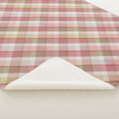 コージーカラフルタータンチェックシェルパブランケット シェルパブランケット (3/4)