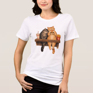 コージーキャッツバーガータイム トライブレンドTシャツ