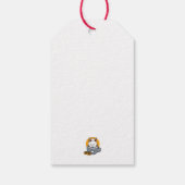 コージーキャットとポークッキーを使用したホリデーマグデザイン ギフトタグ (裏面)