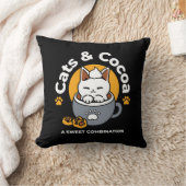 コージーキャットとポークッキーを使用したホリデーマグデザイン クッション (ブランケット)