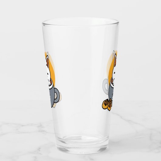 コージーキャットとポークッキーを使用したホリデーマグデザイン タンブラーグラス (右)