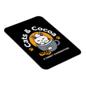 コージーキャットとポークッキーを使用したホリデーマグデザイン マグネット (右側)