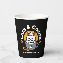 コージーキャットとポークッキーを使用したホリデーマグデザイン 紙コップ