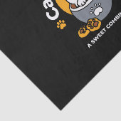 コージーキャットとポークッキーを使用したホリデーマグデザイン 薄葉紙 (詳細)