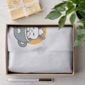 コージーキャットとポークッキーを使用したホリデーマグデザイン 薄葉紙 (ギフト)