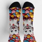 コージーキャットウォーク ソックス (上部)