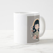 コージーキャット昼寝マグ ジャンボコーヒーマグカップ (正面右)