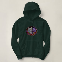 コージーキャットTシャツフード付きスウェットシャツ パーカ