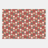 コージーキャビンクリスマスセット1 ラッピングペーパーシート (正面3)