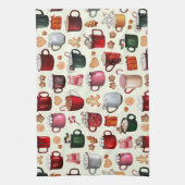 コージーキャビンホットココアアンドウィンタートリートメント キッチンタオル (縦)