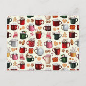 コージーキャビンホットココアアンドウィンタートリートメント シーズンポストカード (正面)