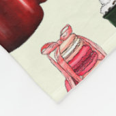 コージーキャビンホットココアアンドウィンタートリートメント フリースブランケット (角)