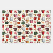 コージーキャビンホットココアアンドウィンタートリートメント ラッピングペーパーシート (正面2)