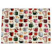 コージーキャビンホットココアアンドウィンタートリートメント ラージペーパーバッグ (正面)