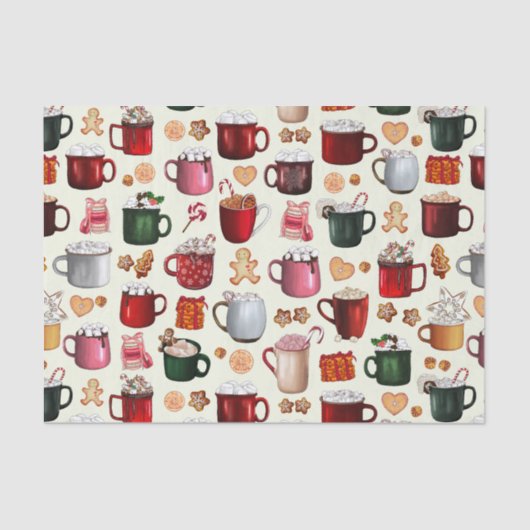 コージーキャビンホットココアアンドウィンタートリートメント 薄葉紙 (正面)