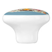 コージーキャンピングエステティックグランプテント&キャンプファイア セラミックノブ (側面)