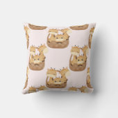 コージーキリン家族バスケット クッション (裏面)