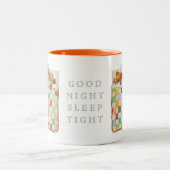 コージーキルトオレンジツートーンマグ ツートーンマグカップ (中央)