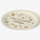 コージークッキーの喜び ペーパープレート (アングル)