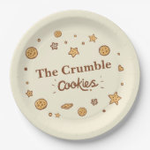 コージークッキーの喜び ペーパープレート (正面)