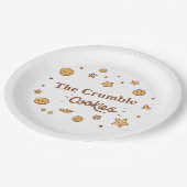 コージークッキーの喜び ペーパープレート (アングル)