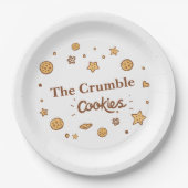 コージークッキーの喜び ペーパープレート (正面)