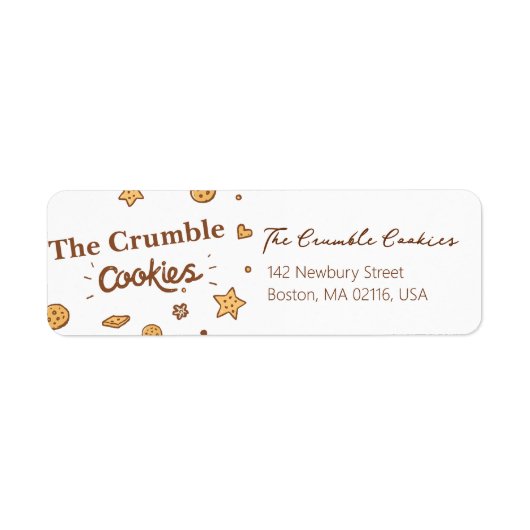 コージークッキーの喜び ラベル (正面)