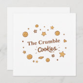 コージークッキーの喜び 招待状 (正面/裏面)