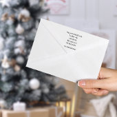 コージークリスマスことわざ名アートタイポグラフィ セルフインキングスタンプ