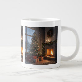 コージークリスマスイブマグ ジャンボコーヒーマグカップ