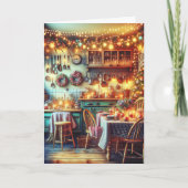 コージークリスマスインフェスティバルキッチン カード (正面)