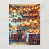 コージークリスマスインフェスティバルキッチン ポストカード (正面)