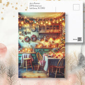 コージークリスマスインフェスティバルキッチン ポストカード