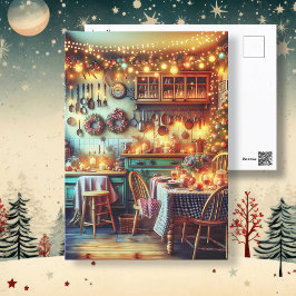 コージークリスマスインフェスティバルキッチン ポストカード