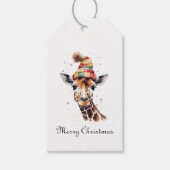 コージークリスマスサファリカスタムー ギフトタグ (正面)