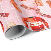 コージークリスマスセーターホリデー ラッピングペーパー (ロールコーナー)