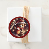 コージークリスマステディホットチョコレートTWArt フェイバータグ (インサイチュ)