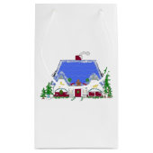 コージークリスマスハウス スモールペーパーバッグ (裏面)
